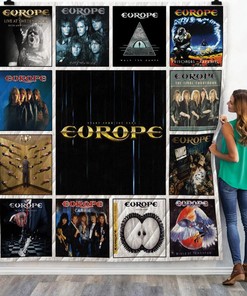 Carrie Europe Collection Quilt Bedding Set for Easy Listening Fans