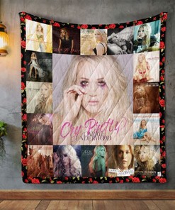 Carrie Underwood Love Song Collection Quilt Bedding Set for Fans