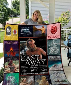 Cast Away Collection Quilt Blanket - Great for Movie Lovers