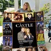 Castle Quilt Bedding Set for Medieval History Fans