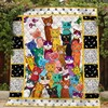 Cat GreatGreat Quilt Blanket - Perfect for Any Cat Lover's Quilt Bedding Set