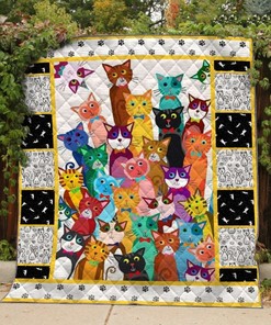 Cat GreatGreat Quilt Blanket - Perfect for Any Cat Lover's Quilt Bedding Set