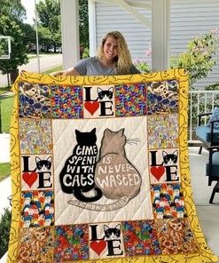 Cat Quilt Blanket - TH1607