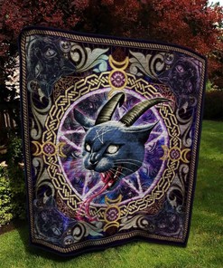 Cat Vaporwave Cat Lo Quilt Blanket - A Trendy and Comfortable Quilt Bedding Set for Cat Lovers