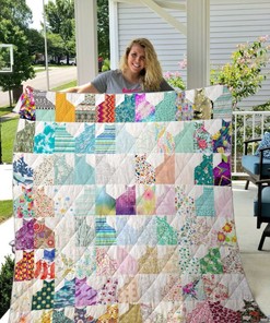 Cats Cats Everywhere Quilt Bedding Set - A Fun and Whimsical Quilt Bedding Set for Cat Lovers
