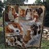 Cavalier King Charles Spaniel Dog Quilt Bedding Set for Dog Lovers