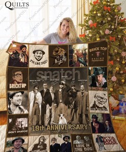 Celebrate 19th Anniversary with Mofi Snatch Collection Quilt Blanket - Perfect for Fans