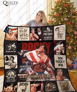 Celebrate 44 Years Of Rocky With This Quilt Blanket