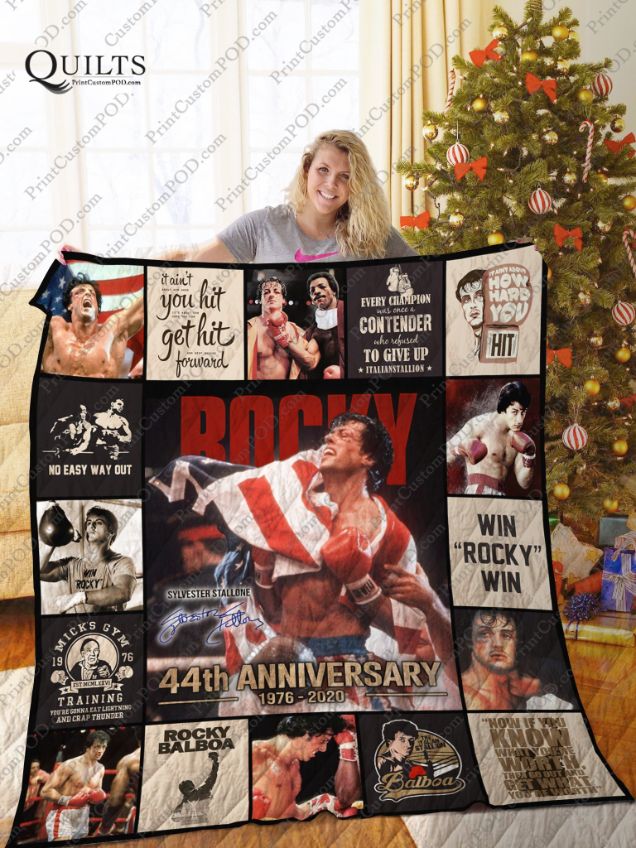 Celebrate 44 Years Of Rocky With This Quilt Blanket