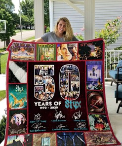 Celebrate 50 Years Of Styx With This Quilt Blanket
