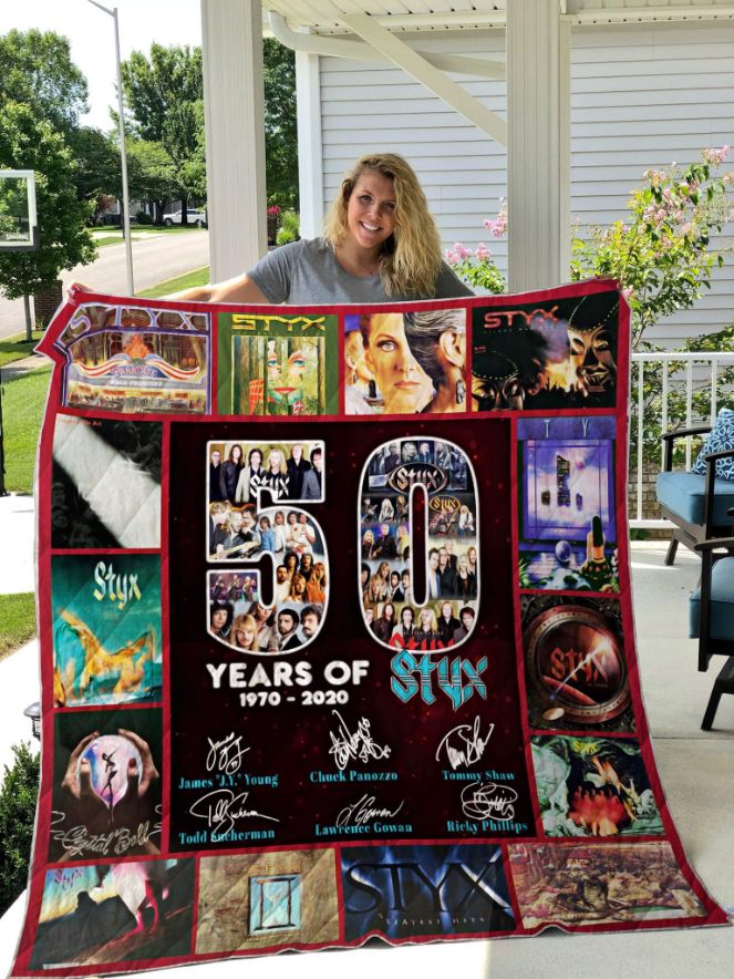 Celebrate 50 Years Of Styx With This Quilt Blanket