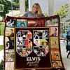 Celebrate 65 Years Of Elvis Presley With Quilt Blanket