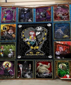 Celebrate Christmas with Nightmare Before Christmas Quilt Bedding Set