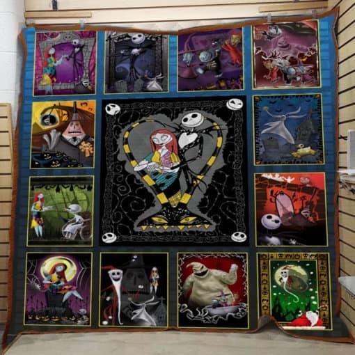 Celebrate Christmas with Nightmare Before Christmas Quilt Bedding Set
