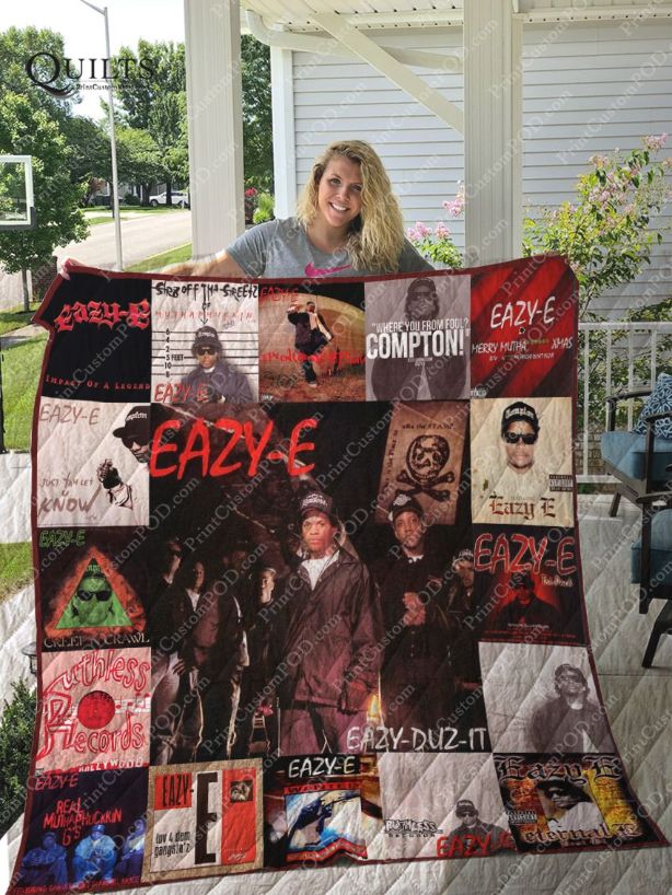 Celebrate Eazy-E with For Fans Collection Quilt Blanket
