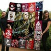 Celebrate Friday The 13th with Thank God Its Friday Quilt Blanket