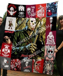 Celebrate Friday The 13th with Thank God Its Friday Quilt Blanket