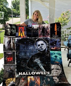 Celebrate Halloween In Style With This Michael Myers Halloween Quilt Blanket 0823 DUP