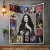 Celebrate Janis Joplin with Album Covers Music Quilt Blanket