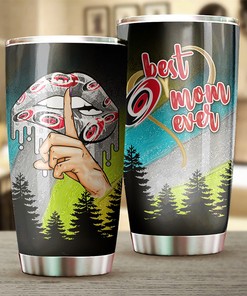 Celebrate Mother's Day with this NHL Tumbler - Best Mom Ever with Carolina Hurricanes Design