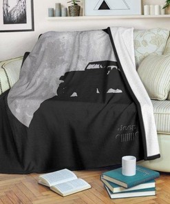 Celebrate The Adventurous Spirit With Jeep And Moon Quilt Bedding Set