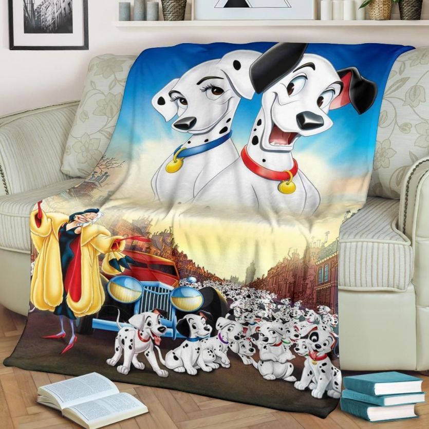 Celebrate The Classic With 101 Dalmatian Best Seller Fleece Blanket Quilt Bedding Set