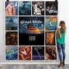 Celebrate The Great Whites With Elation Great White Combined Quilt Blanket
