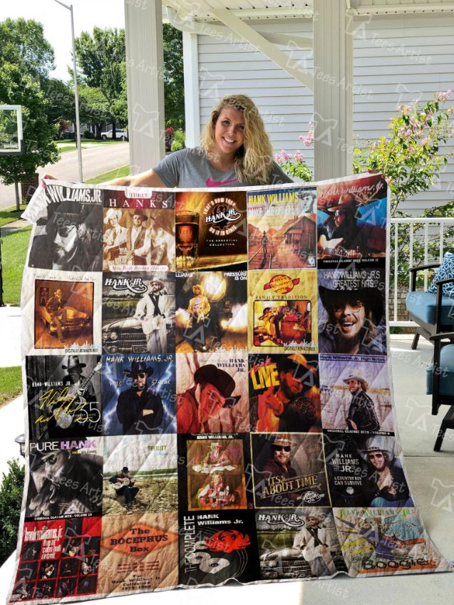 Celebrate The Legend With Hank Williams Jr Quilt Blanket