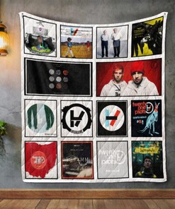 Celebrate Twenty One Pilots Album Covers With Quilt Blanket