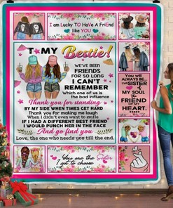 Celebrate Your Long-Time Friendship with a Fleece Blanket for Your Sister