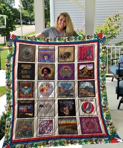 Celebrate Your Love For Grateful Dead With This Combined Quilt Blanket