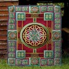 Celtic Art Quilt Bedding Set for Art History Fans