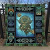 Celtic Owl Emotions Quilt Blanket for Spiritual Inspiration