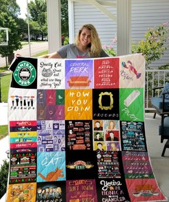 Central Perk Friends TV Show Collection Quilt Blanket: The Perfect Gift