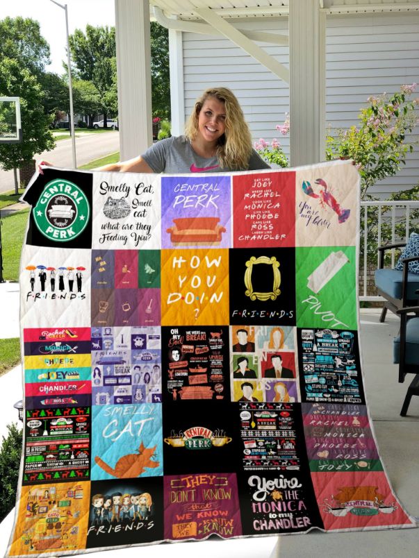 Central Perk Friends TV Show Collection Quilt Blanket: The Perfect Gift