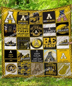 Champion Your Team With Appalachian State Mountaineers Quilt Bedding Set