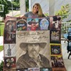 Charlie Daniels Albums For Fans Collected Quilt Blanket, Honoring the Country Music Star