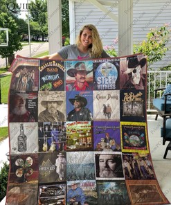 Charlie Daniels Albums Quilt Bedding Set for Country Music Fans