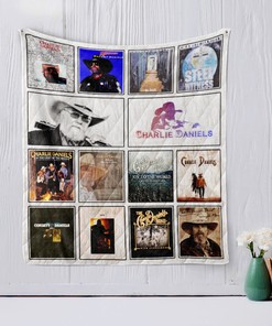 Charlie Daniels Country Music Icon Quilt Blanket for Fans
