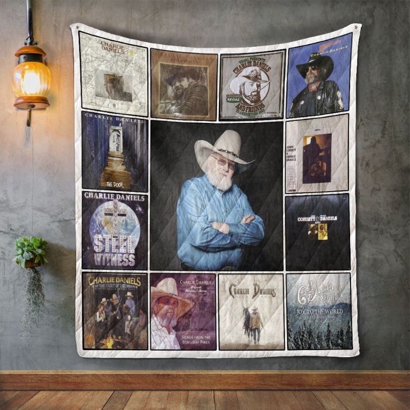 Charlie Daniels Love Song Quilt Bedding Set for Fans