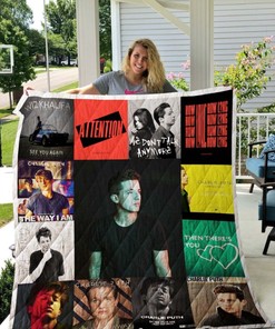 Charlie Puth's Songs Quilt Bedding Set