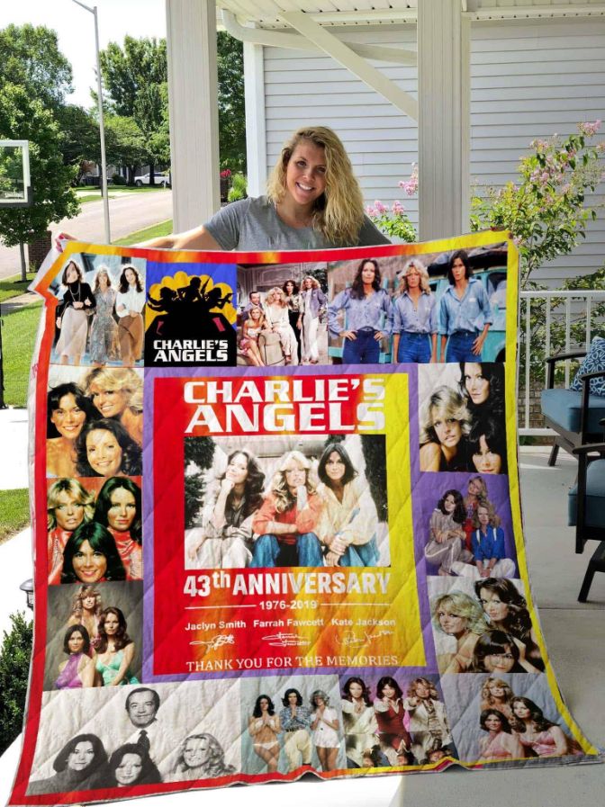 CharlieS Angels Fan Quilt Bedding Set
