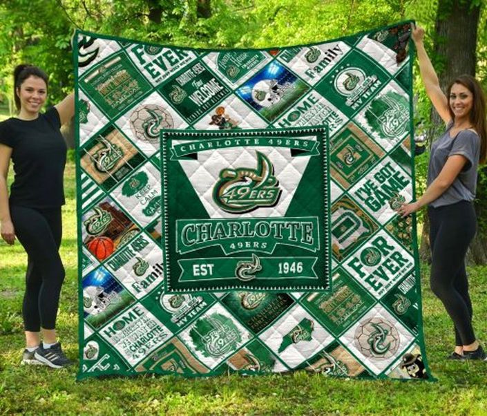 Charlotte 49ers NCAA Collection Collected Quilt Bedding Set
