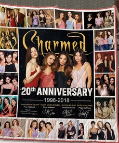 Charmed 20th Anniversary Inspired Quilt Blanket for Bedding Set