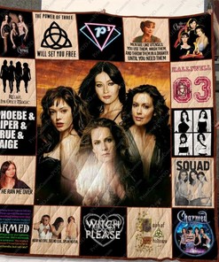 Charmed Collection Portraits Quilt Bedding Set for Fans