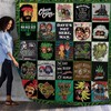Cheech and Chong Poster 4 Quilt Bedding Set with Quilt Blanket, Great Gifts for Fans