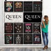 Cheer on Queensrche with this Queen Tshirt Quilt Bedding Set for Fans