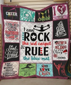 Cheerleading I Can Rock The Red Carpet Quilt Bedding Set