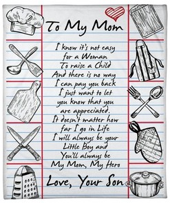 Chef's Cute Bed Set - Best Gifts for Moms From Sons