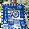 Chelsea Quilt Blanket B300506 - Perfect for Chelsea Fans